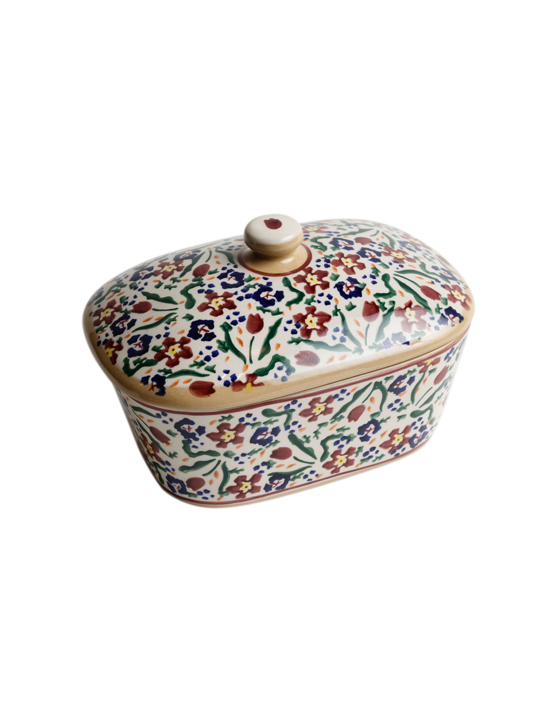 Wildflower Meadow Covered Butter Dish – The Six Bells