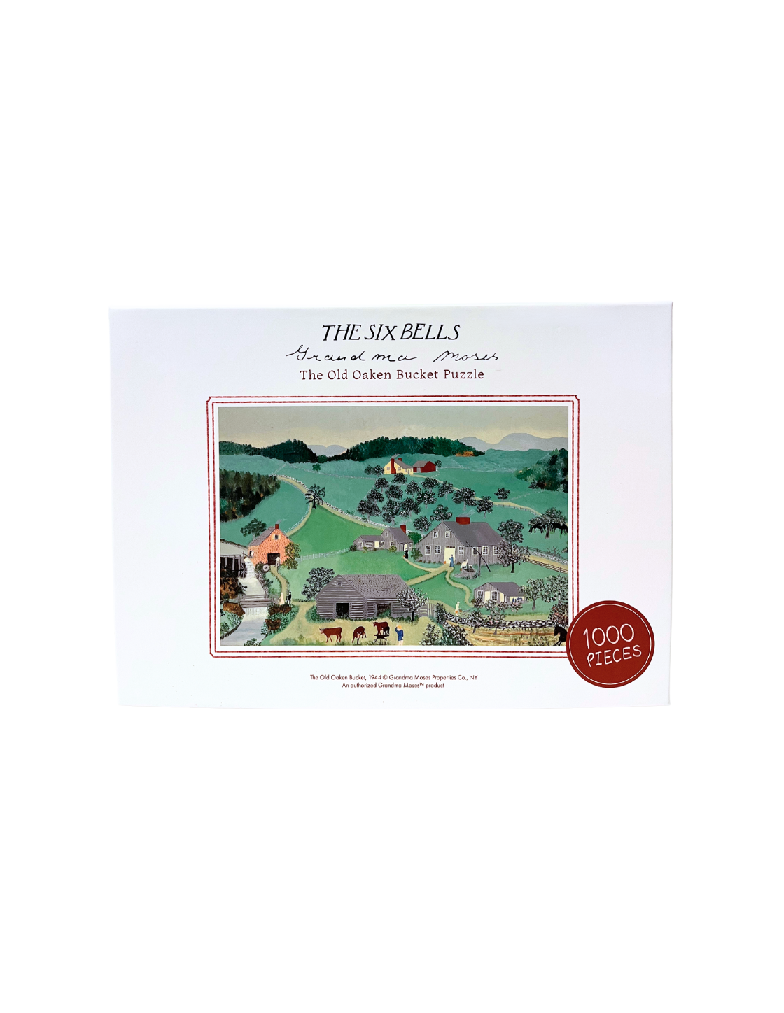 Grandma Moses 'The Old Oaken Bucket' Puzzle