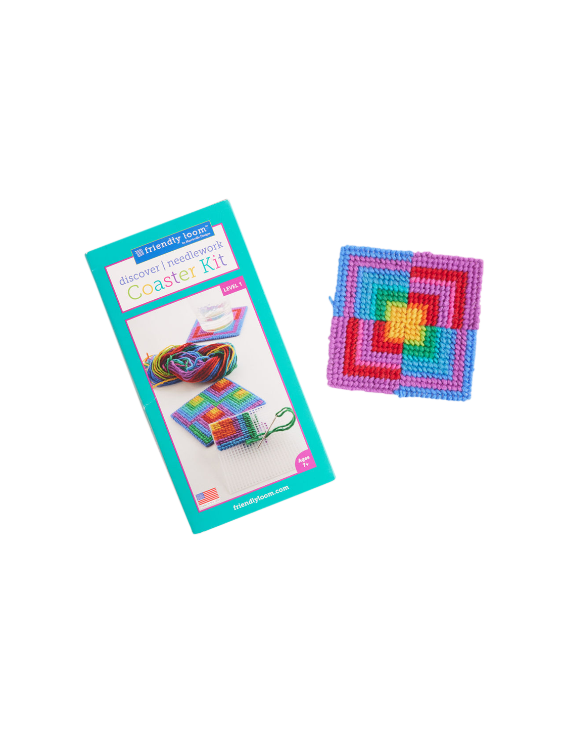 Needlepoint Coaster Kit The Six Bells